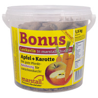 Marstall Bonus hestebolcher Æble-Gulerod 1,5kg.