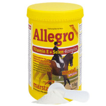 Marstall Allegro E-vitamin og selen 1kg.