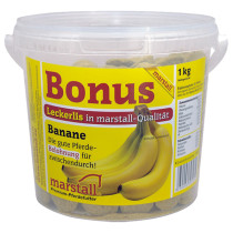 Marstall Bonus hestebolcher Banan 1kg.