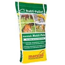 Marstall Nutri-pellet hestefoder 25kg.